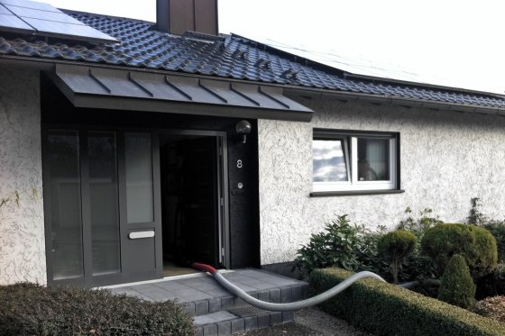 Einblasdämmung Dach Einfamilienhaus (2011)