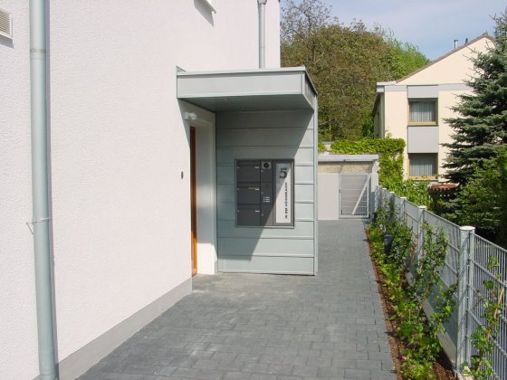 Fassadendetail_Eingangsvorbau_RHEINZINK_2002