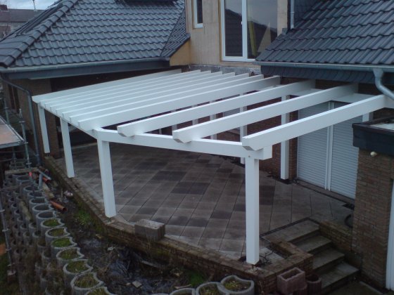 Terrassenüberdachung, Birkenfeld, Neunkirchen – Seelscheid 2008 Bild 2