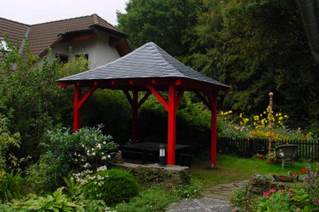 Holzbau Pagodendach in Lohmar – Birk 2008 Bild 3